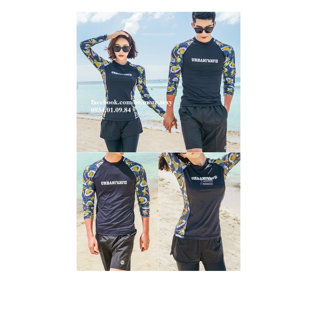 Đồ bơi dài tay nữ hoa quần dài | BigBuy360 - bigbuy360.vn