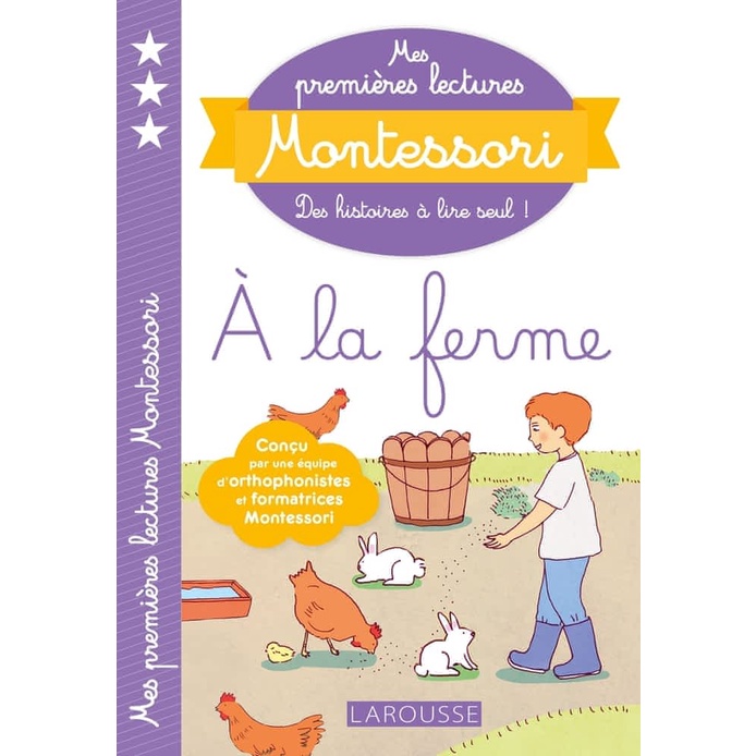 Sách luyện đọc tiếng Pháp cho học sinh - Mes Premieres Lectures Montessori Niveau 3 (trình độ 3)