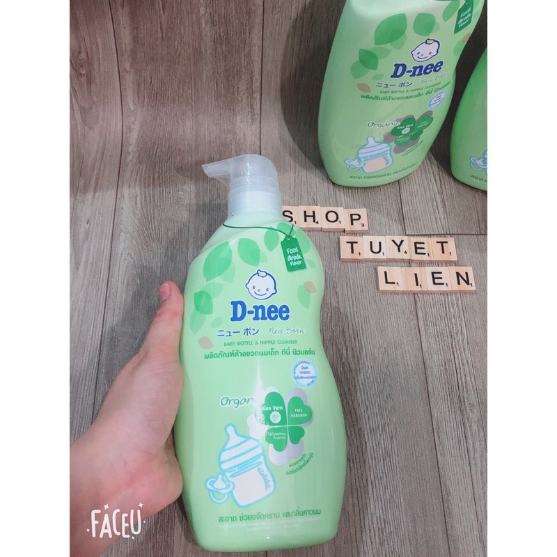 nước rửa bình sữa Dnee Thái Lan 620ml (Mẫu Mới)