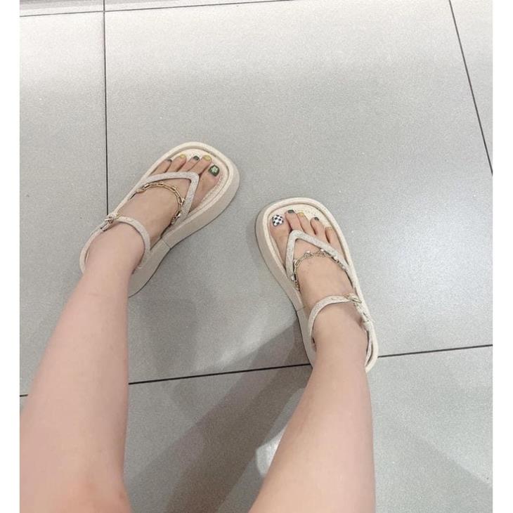 2937-1# Dép Sandal CK bánh mỳ