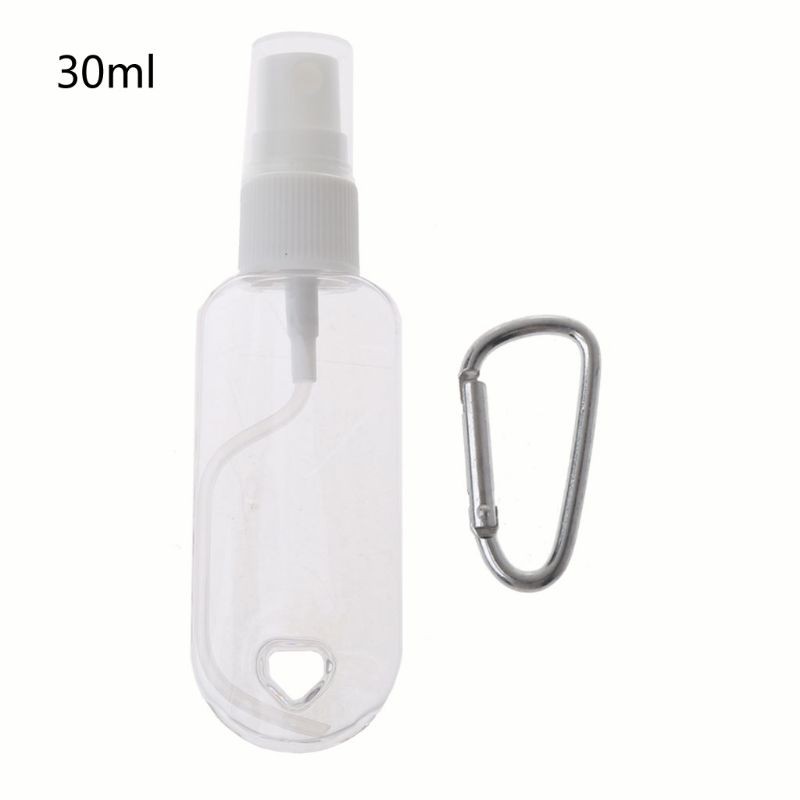 [Hàng mới về] Chai xịt đựng cồn mini có móc treo tiện dụng 30ml/50ml