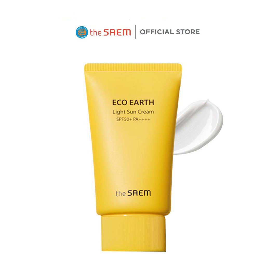 Kem Chống Nắng Ngăn Ngừa Tia UVA và UVB The Saem Eco Earth Sun Cream 50g