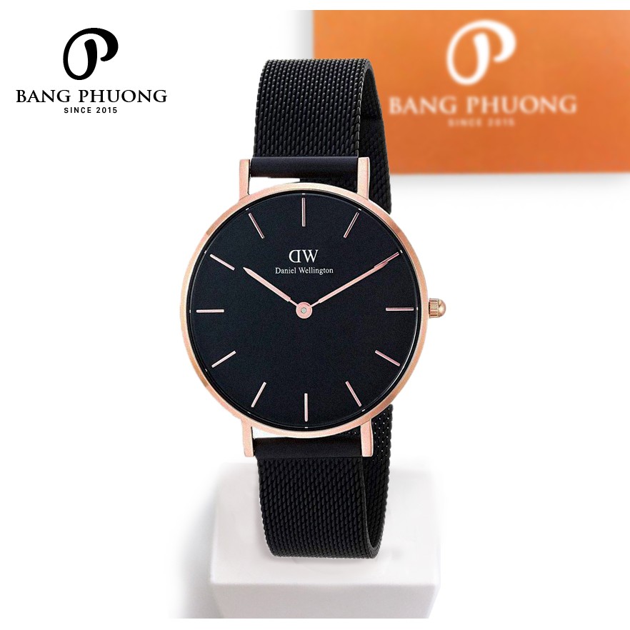 Đồng hồ nữ Daniel Wellington Classic Petite Ashfield viền vàng - DW Chính Hãng