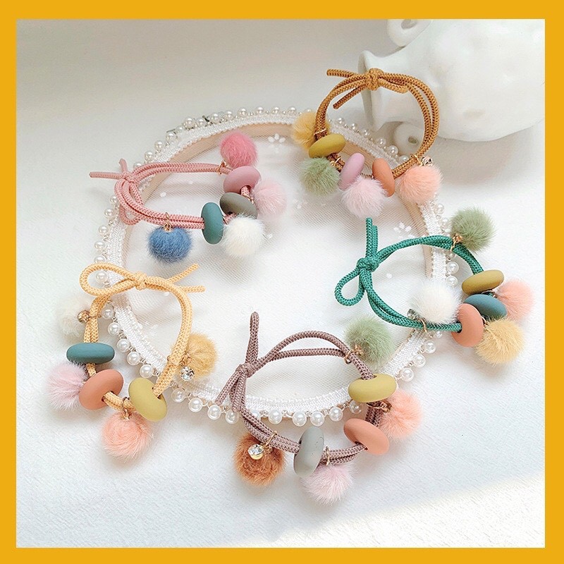 Cột tóckiểu Hàn Quốc dễ thương