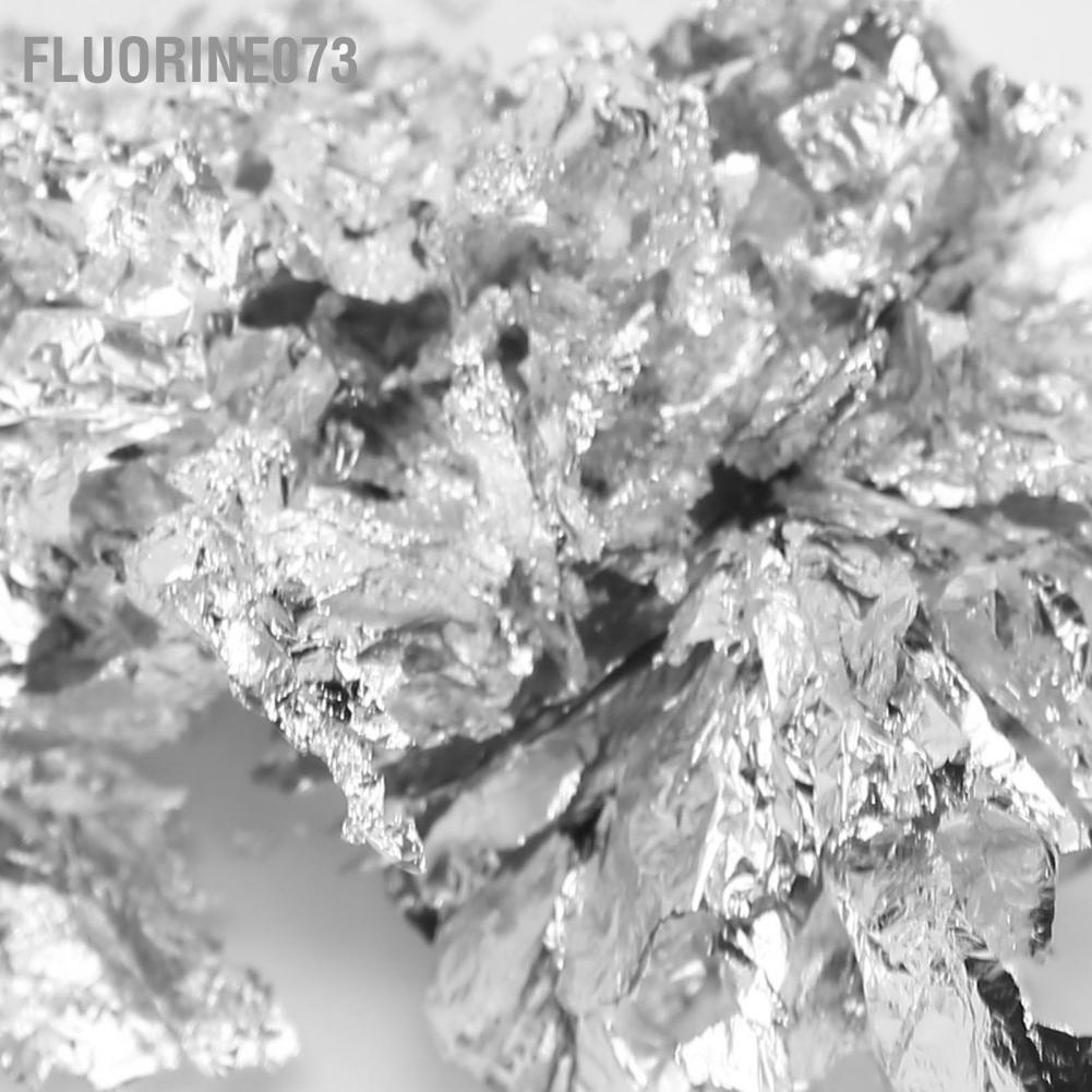 [Hàng mới về] Lá nhôm màu bạc lấp lánh đính móng tay nghệ thuật 10g