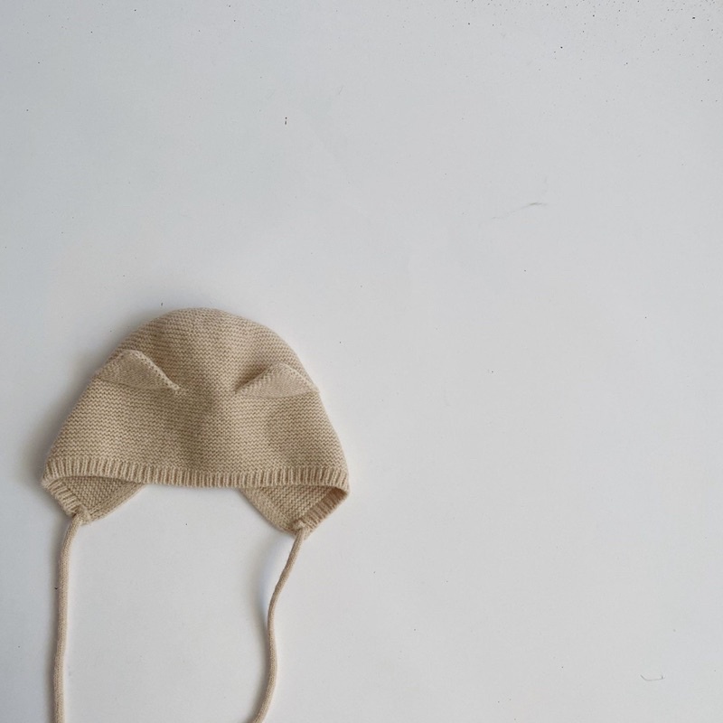 Mũ Len Jiwoo Tai Mèo Cho Bé Trai Và Bé Gái Từ 9 Tháng - 4 Tuổi