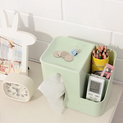 Hộp đựng khăn giấy có ngăn đựng đồ đa năng