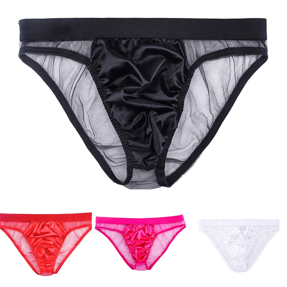 Quần Lót Nam Lưng Chữ T Bằng Thun Spandex Thoáng Khí Một Kích Cỡ