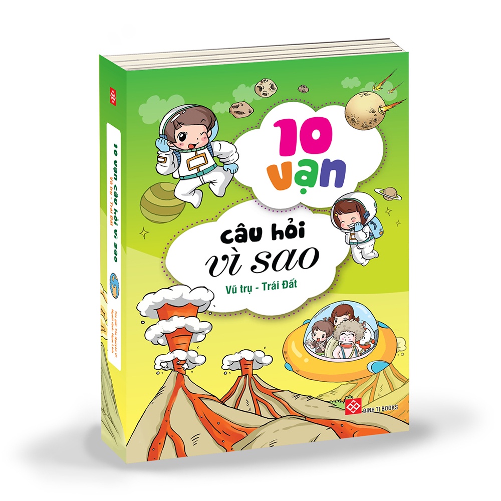 Sách - 10 vạn câu hỏi vì sao - Vũ trụ và trái đất - Combo 4 cuốn phần 4