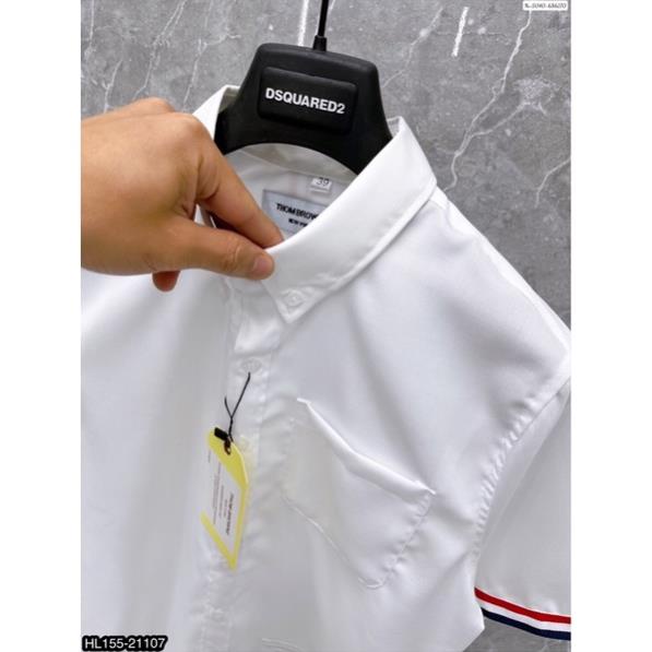 [Siêu SALE] Áo Sơ Mi Cộc Nam Thom Kẻ Tay Siêu Hot - Áo Sơ Mi Nam Cộc Tay Chất Vải Gai Thom Cao Cấp