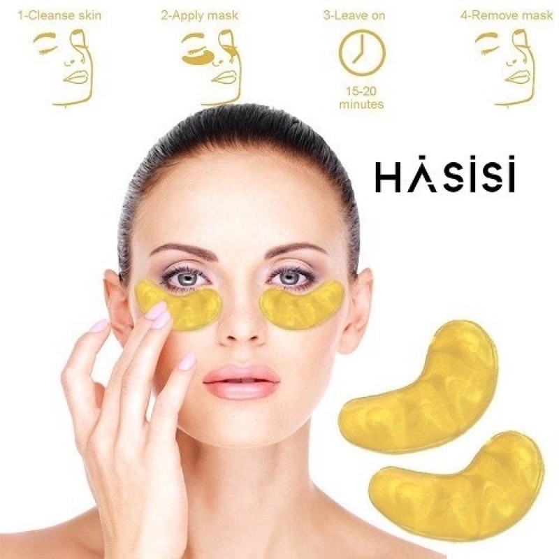 Mặt nạ mắt collagen vàng bao vàng