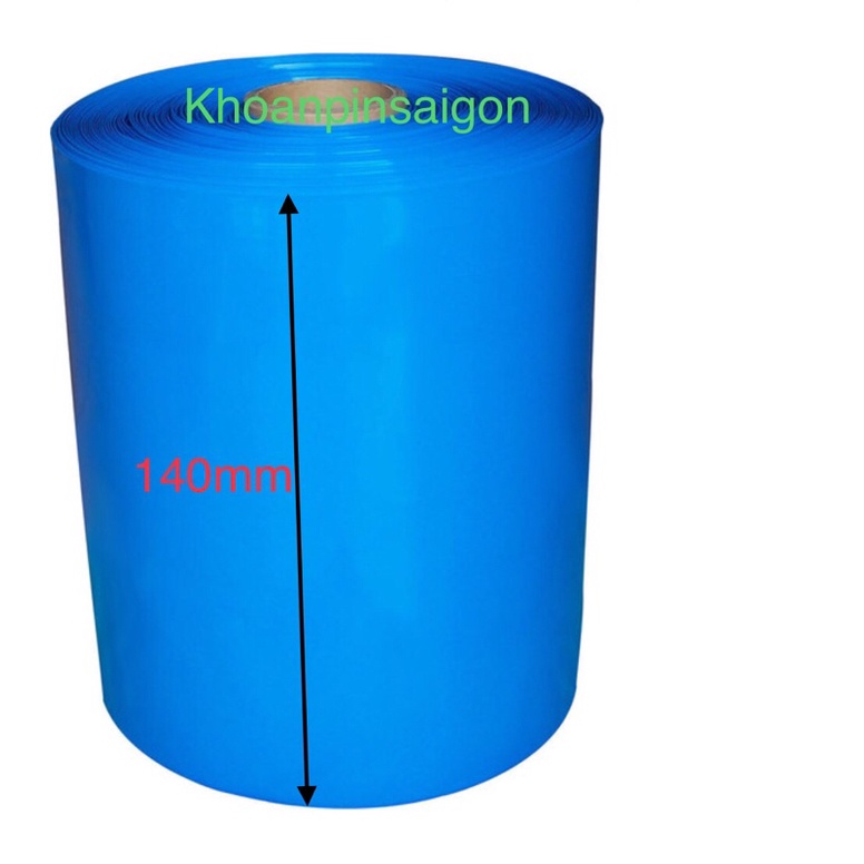 1 mét Màng co nhiệt pvc bọc pin các loại size 30mm…100mm-140mm;145mm