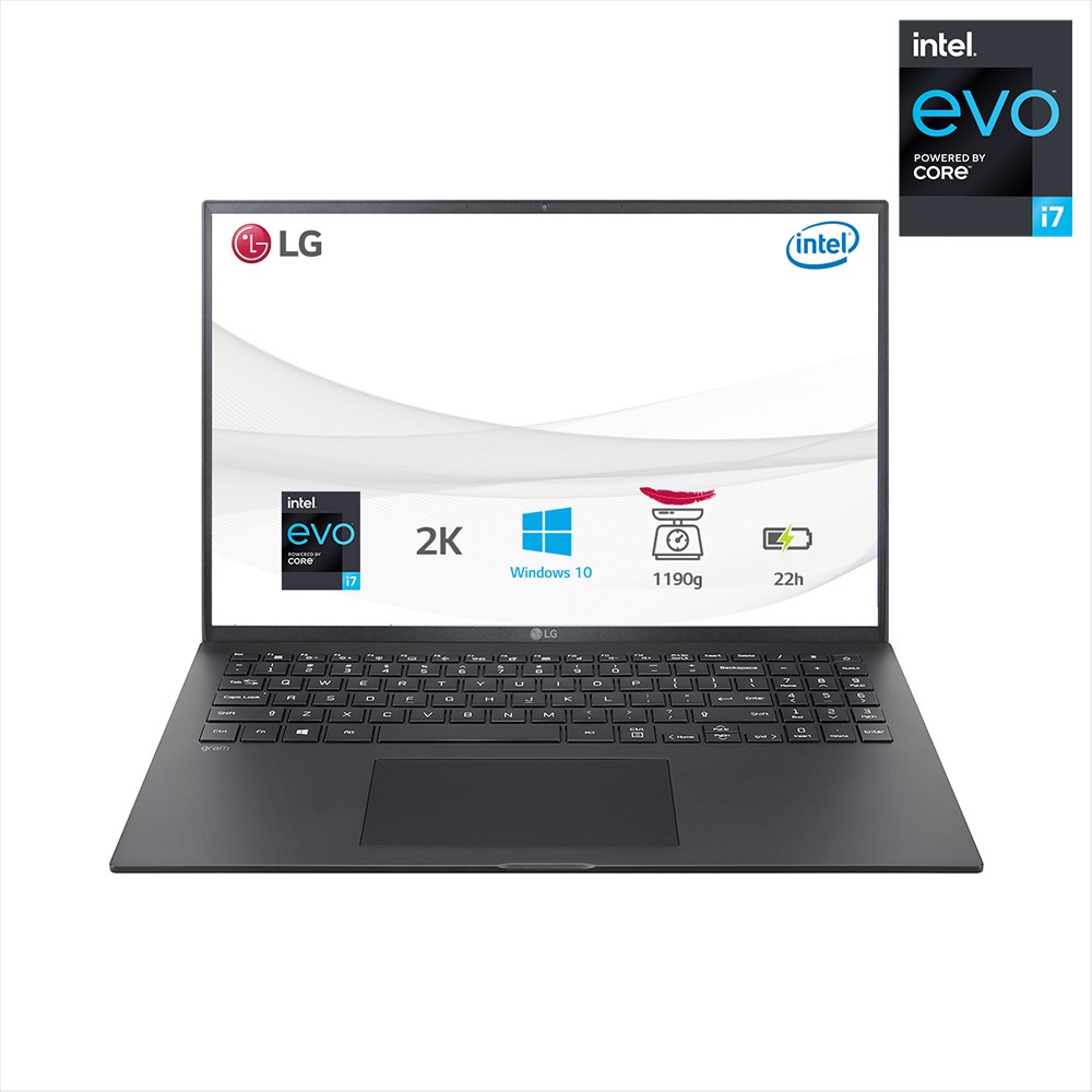 Máy tính xách tay/ Laptop LG Gram 2021 16Z90P-G.AH75A5 (i7-1165G7) (Đen)