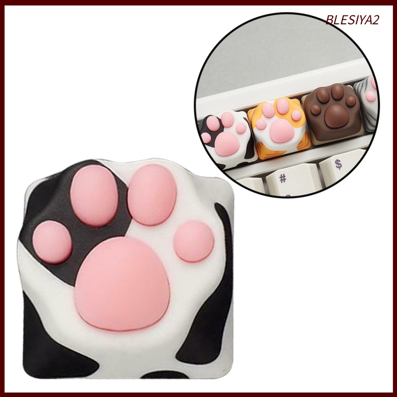 [BLESIYA2] Silicone Cat Paw Mechanical Keyboard Keycap for Cherry MX Premium