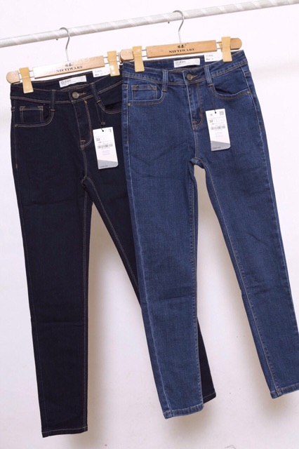 Quần Jean nữ , quần bò nữ VNXK Skinny chỉ nổi ( ảnh thật 100%)