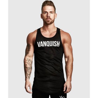 Áo ba lỗ Vanquish mát mẻ , dáng thể thao đuôi tôm