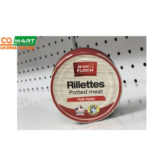 Pate thịt heo - pate de rillettes hiệu jean floc'h 125g