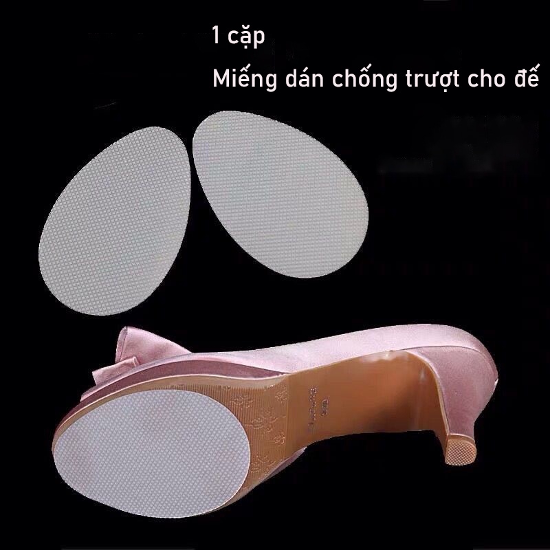 Miếng lót đế giày cao gót tự dính bảo vệ chống trượt