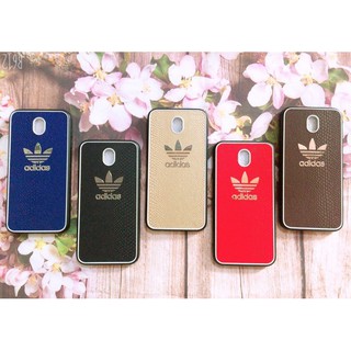 Samsung galaxy J7pro / J730 - Ốp lưng da viền dẻo in hình lôgô hãng siêu đẹp thế hệ mới