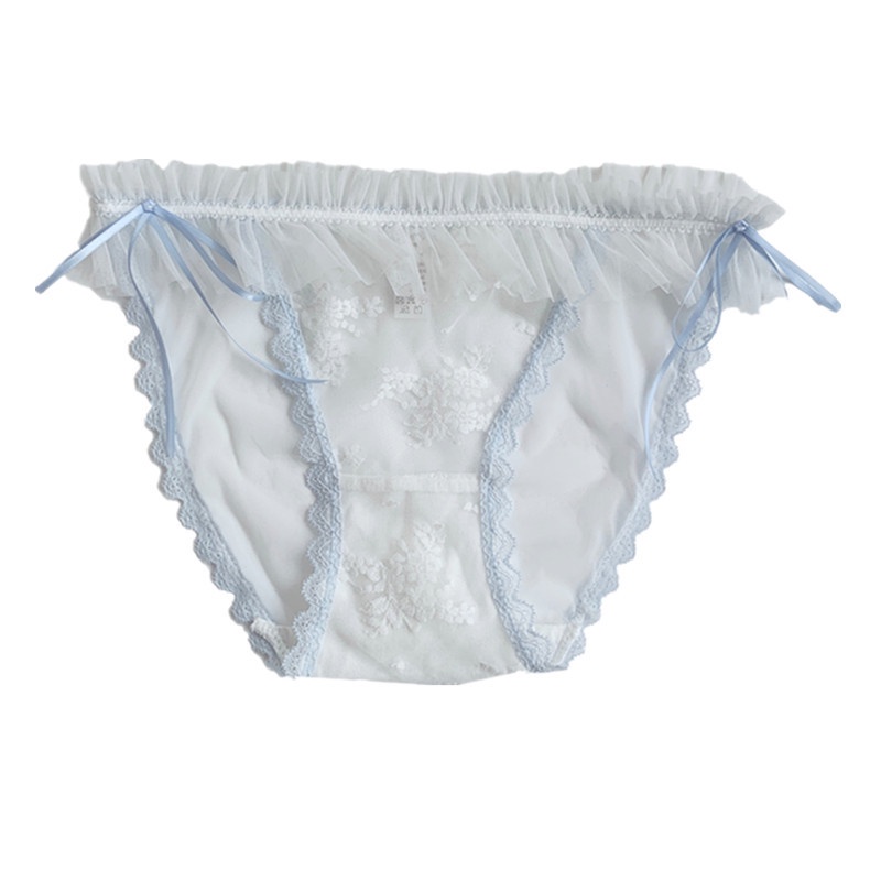 Quần Lót cotton Phối Ren Trong Suốt Gợi Cảm Cho Nam Nữ