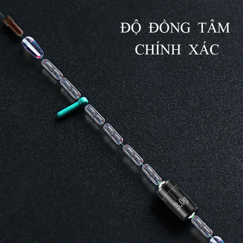 Hạt chặn phao Rice Fishing, hạt chặn câu đài silicon chuyên làm trục câu câu cá PK-26 ( Sét 10 Tép )