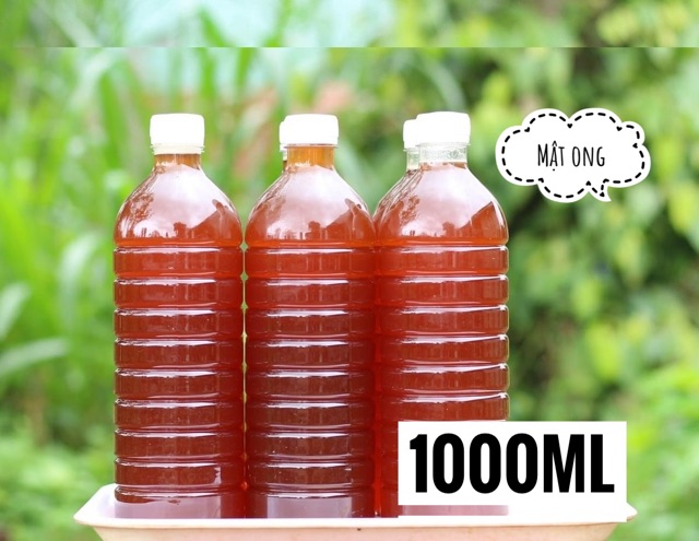 Chai Nhựa 1000ml kèm Nắp - Chai Nhựa 1 lit - Chai Nhựa Mật Ong - Chai Nhựa đựng trà sữa - Nhựa Đồng Nai