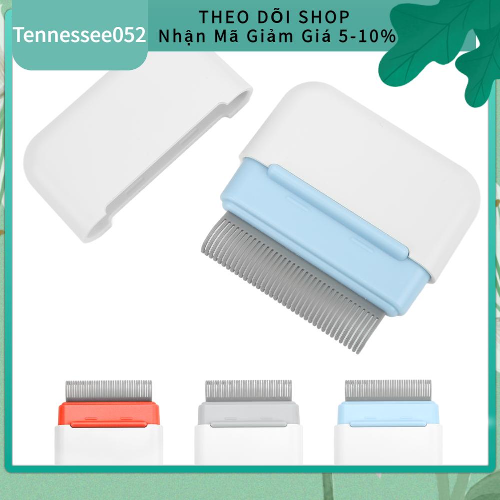 Tennessee052 Lược hai mặt dành cho thú cưng chải lông với Hộp đựng đồ bốn người chó mèo dài và ngắn