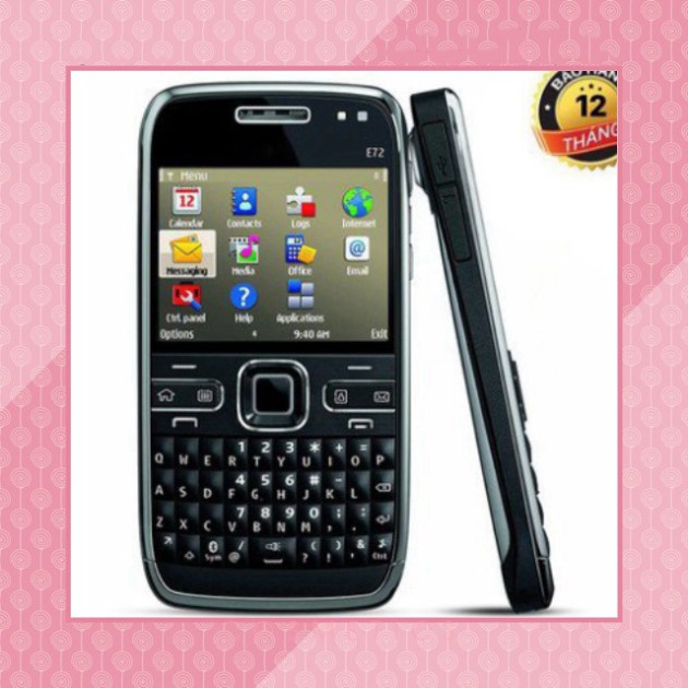 TỔNG CỦ XẢ  Điện Thoại Nokia E72 Wifi 3G Bảo Hành 12 Tháng Chơi Game online TỔNG CỦ XẢ