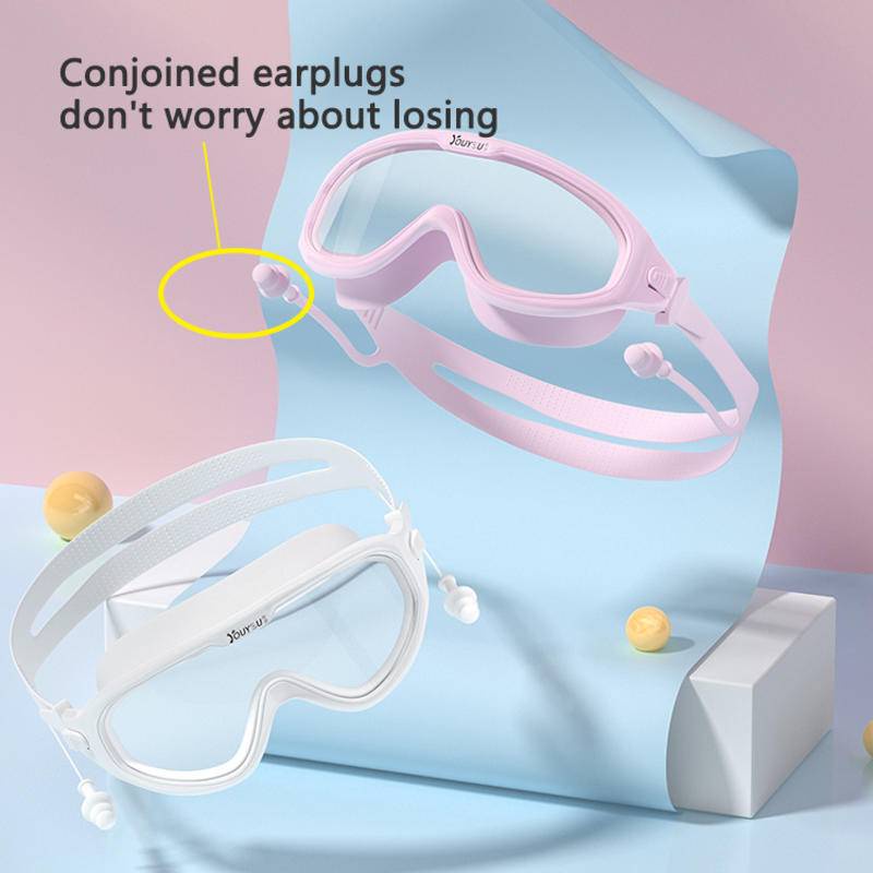 YOUYOU Kính Bơi Khung Lớn Chống Sương Mù Không Thấm Nước Tiện Dụng Cho Nam Và Nữ