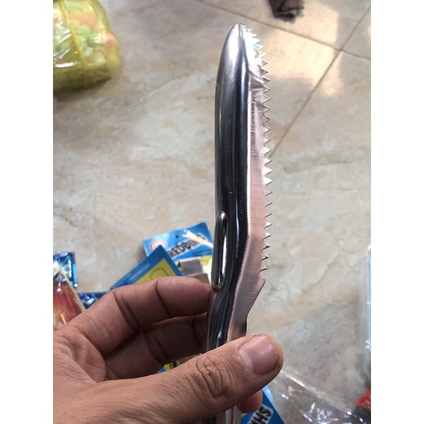 Cây đáng vãy cá, Dụng Cụ Đánh Vảy Cá - Cây Cạo Vảy Cá Bằng Inox Chất Liệu Inox Cao Cấp,