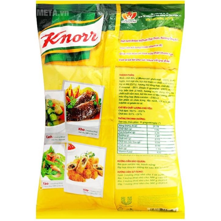 HẠT NÊM THỊT THĂN KNORR 900GR.