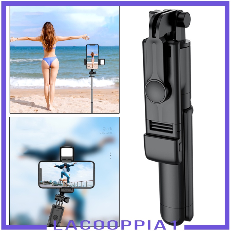 [LACOOPPIA1] Selfie Stick, 40 inch Extendable Selfie Stick Tripod,Phone Tripod with Wireless Remote Shutter Stick Selfie Stick Mobile Phone Bracke