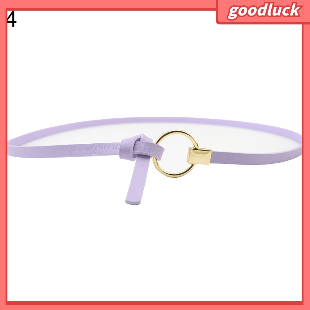 Dây nịt nữ vải giả da kiểu dáng thoải mái