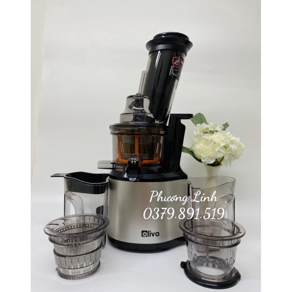 Máy Ép Chậm Olivo SJ200 Thương hiệu Mỹ  - Hàng chính hãng (New 2022) - Bảo hành 24 tháng