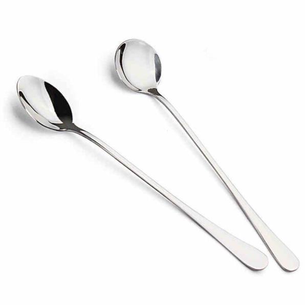 Thìa Muỗng Cafe Inox Cán Dài Dùng Để Múc Thức Ăn, Gia Vị Đồ Dùng Bếp Cho Mọi Gia Đình