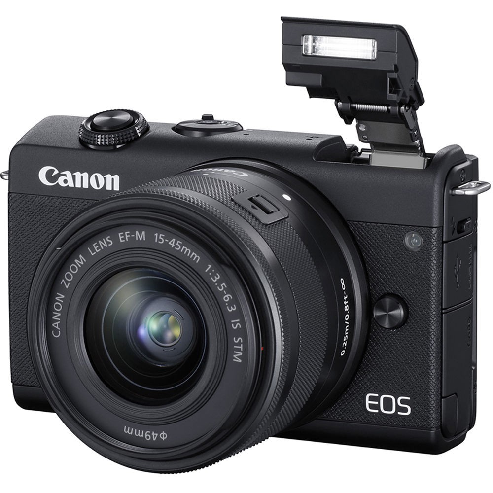 Máy Ảnh Canon EOS M200 KIT (EF-M15-45MM F/3.5-6.3 IS STM) - Chính Hãng Lê Bảo Minh