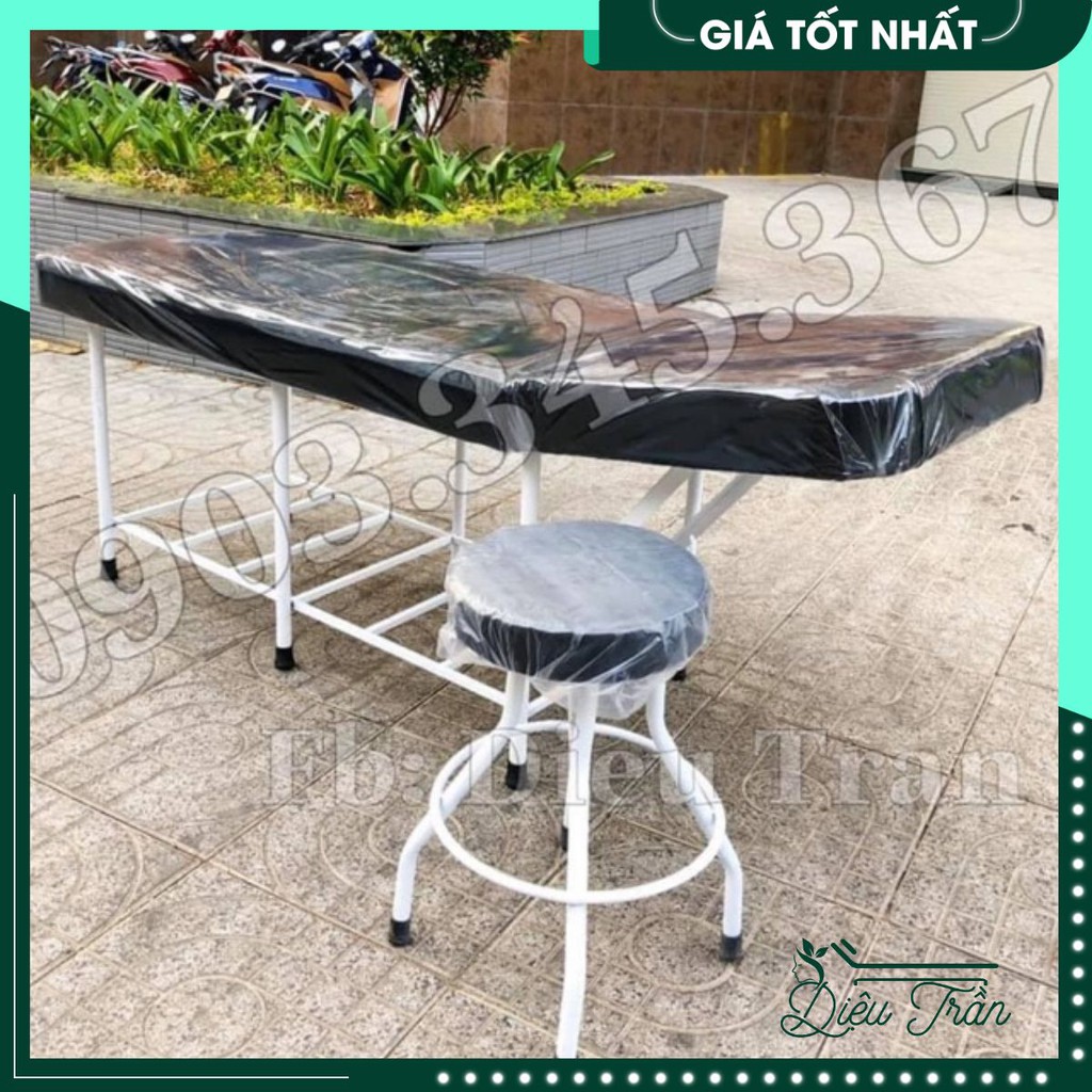 Giường nối mi phun săm giá rẻ - Tặng kèm ghế