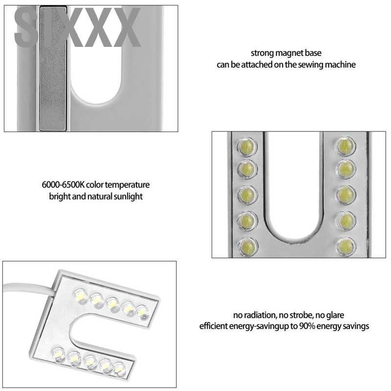 Đèn Led 10 Bóng Hỗ Trợ Máy May