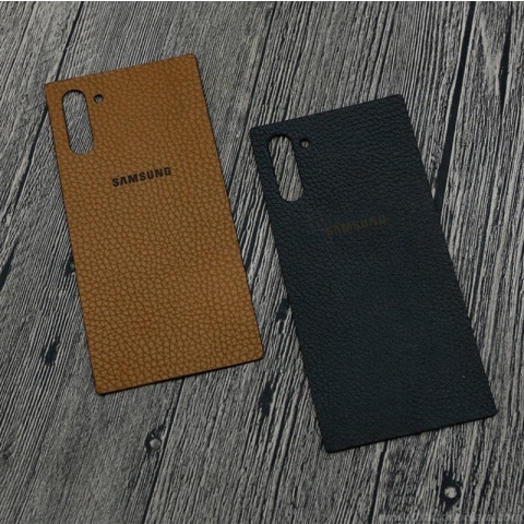 Miếng dán da Galaxy Note 10 da bò 100% Made in Việt Nam