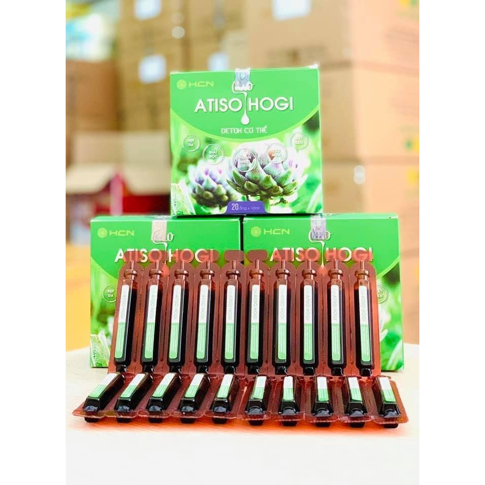 Cao Atiso Hogi dạng ống uống tiện lợi, giúp thanh lọc cơ thể, bổ gan, tiêu hóa tốt