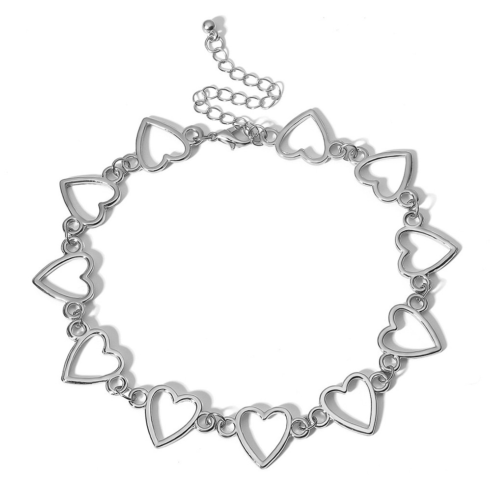 vòng cổ Mặt Hình Trái Tim Thời Trang Cho Nữ