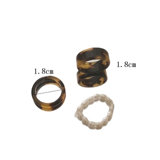 Set 3 Nhẫn Thời Trang Vintage Cho Nữ