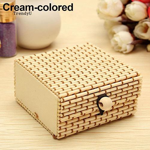 Hộp gỗ đựng trang sức tiện lợi xinh xắn | BigBuy360 - bigbuy360.vn