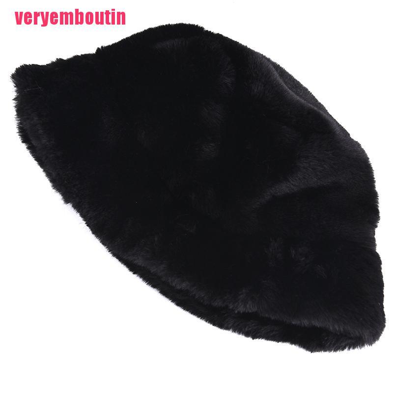 Mũ Lông Ấm Áp Thời Trang retro Dành Cho Nữ