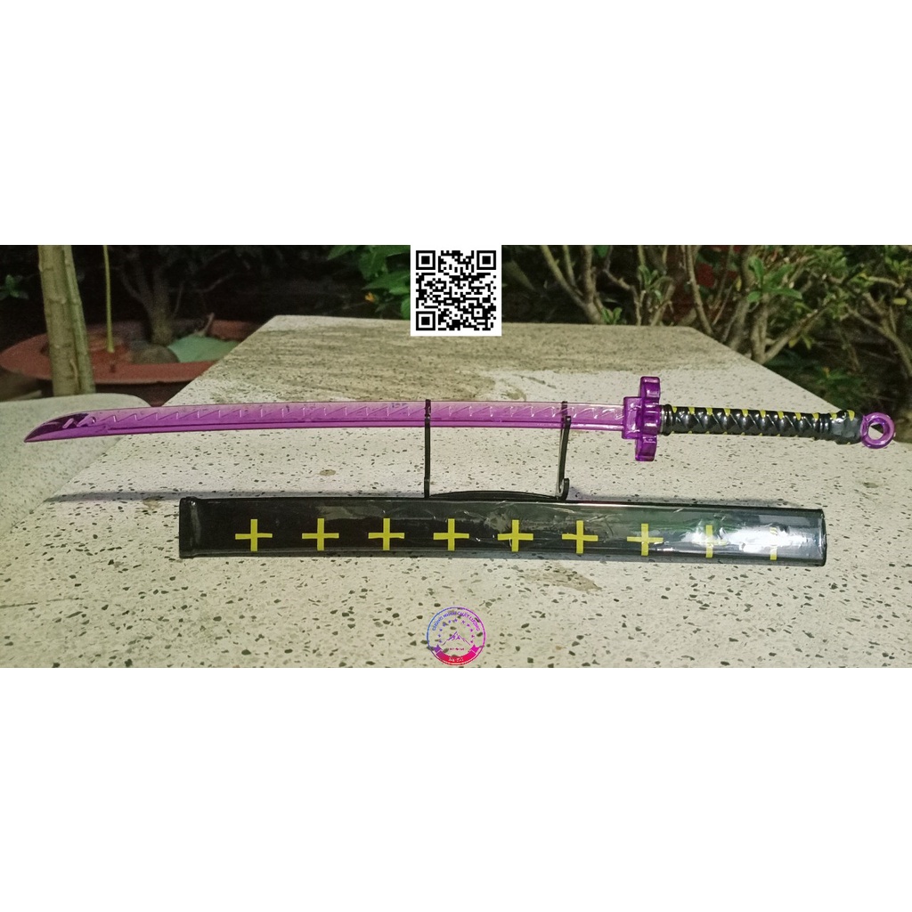 1704d2 Mô hình Yên Duệ Kiếm Lang Anime Seraph of the End Vampire Reign đủ màu dài 50cm TẶNG kệ trưng bày