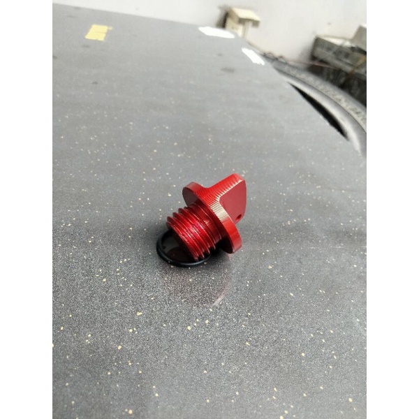 Nắp nhớt đồ chơi nhôm CNC nguyên khối.