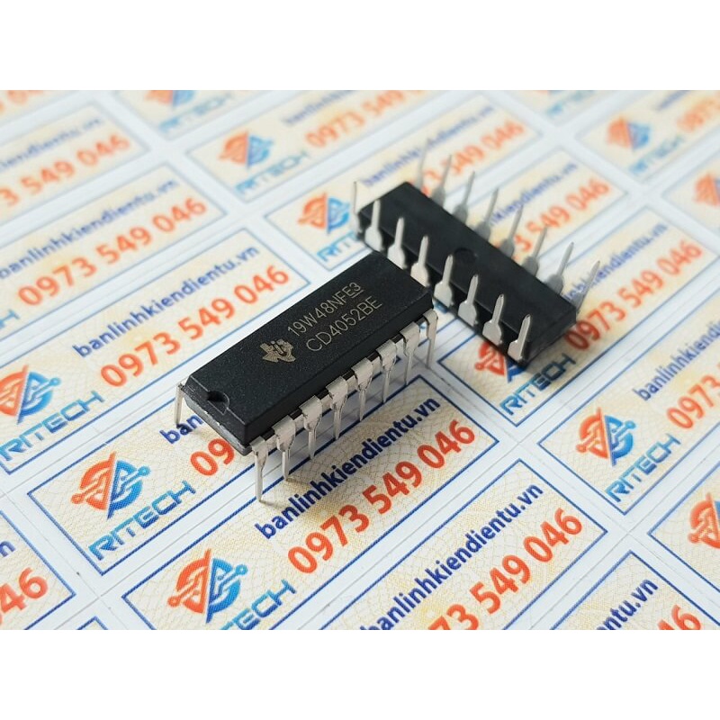 [Combo 5 chiếc] CD4052BE DIP16