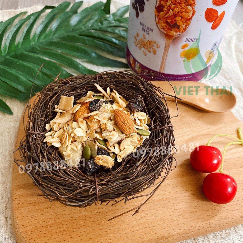 【Ăn Kiêng Giảm Cân】Granola Ngũ Cốc Dinh Dưỡng Siêu Ngon 454g 🚗 FREESHIP 🚗 Ngũ Cốc Ăn Liền Giảm Cân Buổi Sáng