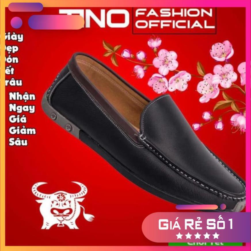 [Sale 3/3] Giày nam lười Tino đế bệt da bò thời trang GL79 Sale 11 -op1 " az