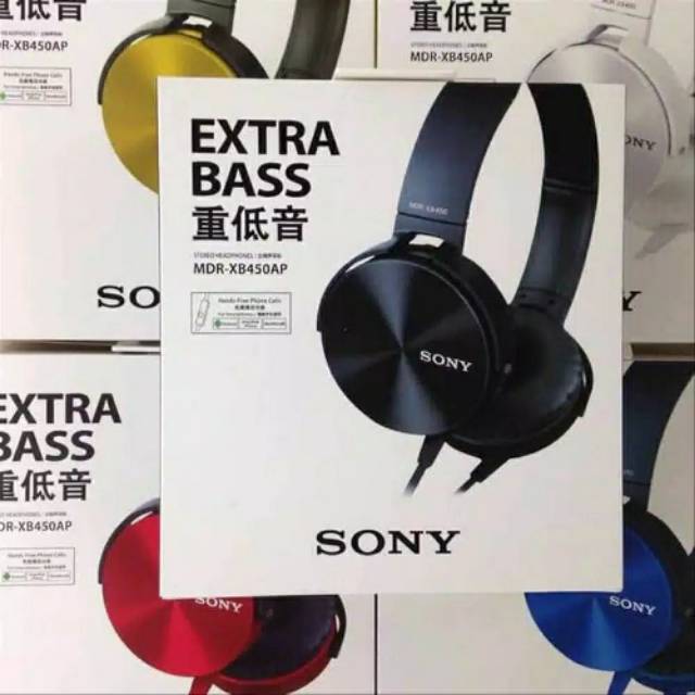 Tai Nghe Trùm Đầu Sony Mdr-Xb450Ap Plus Có Mic